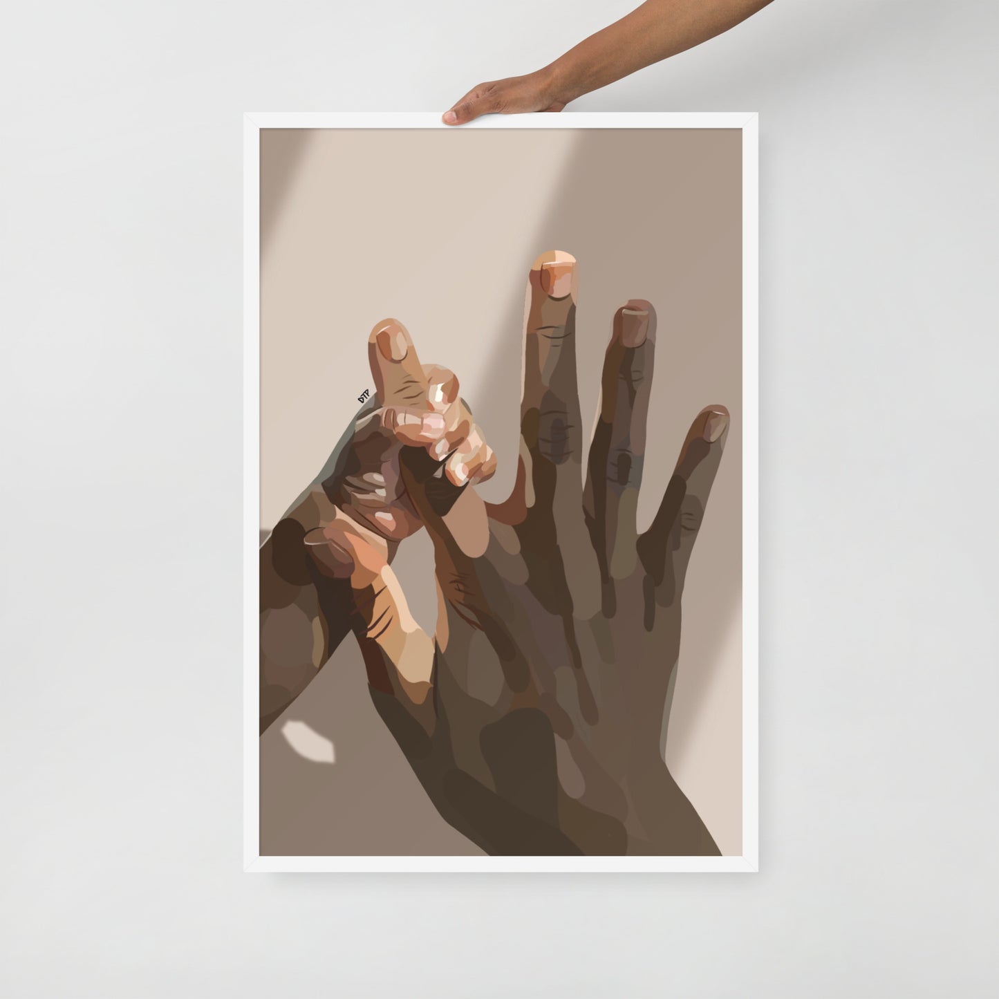 “My Keeper” Framed Print