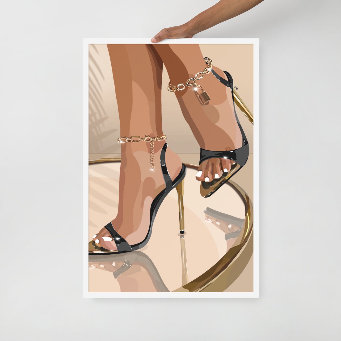 “Heel of the Day II” Framed Print