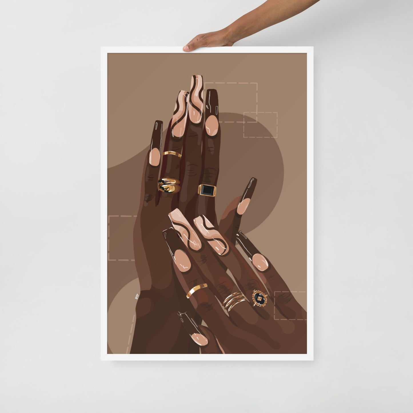 “Cinnamon” Framed print