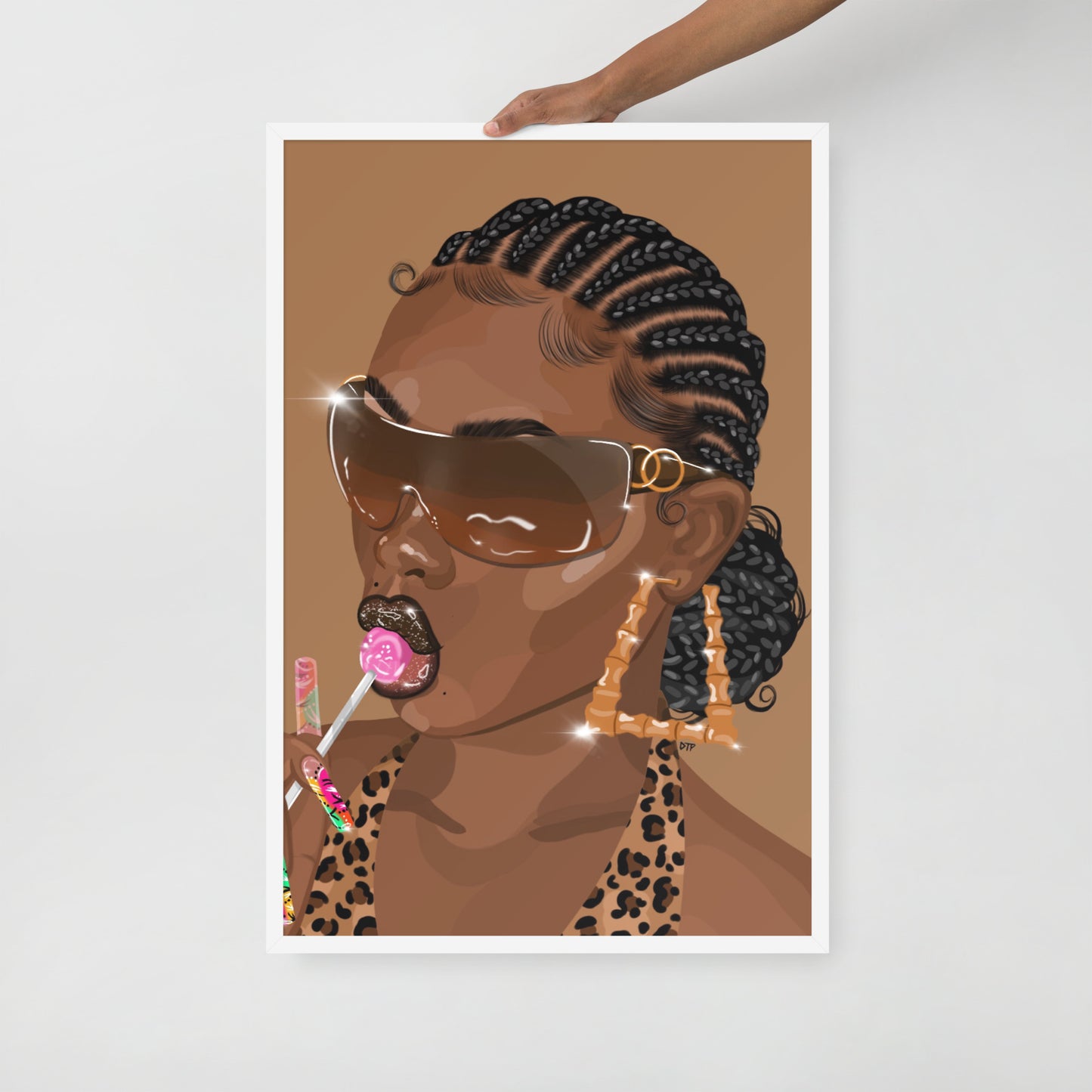 “Lollipop” Framed Print