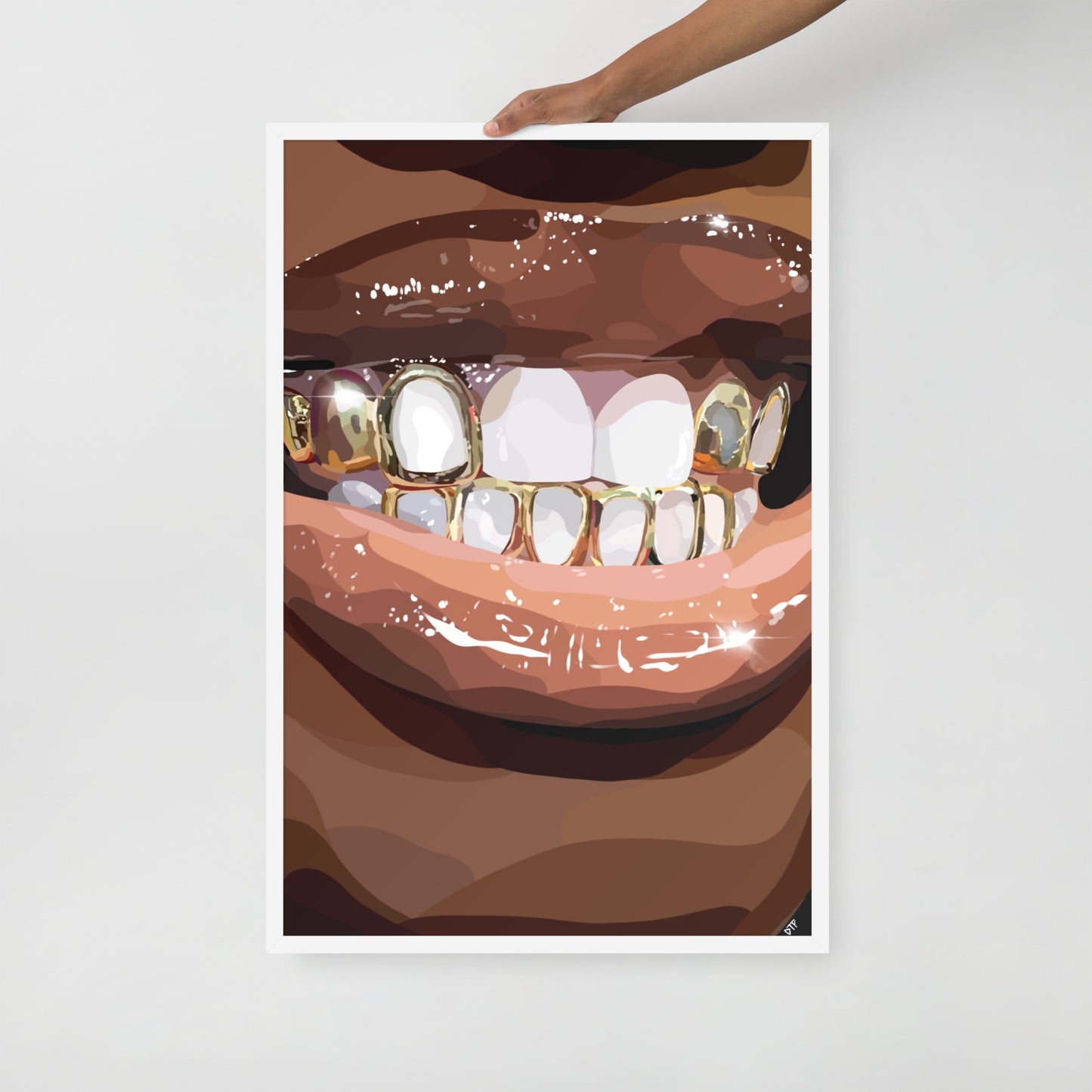 “Grillz Galore” Framed Print