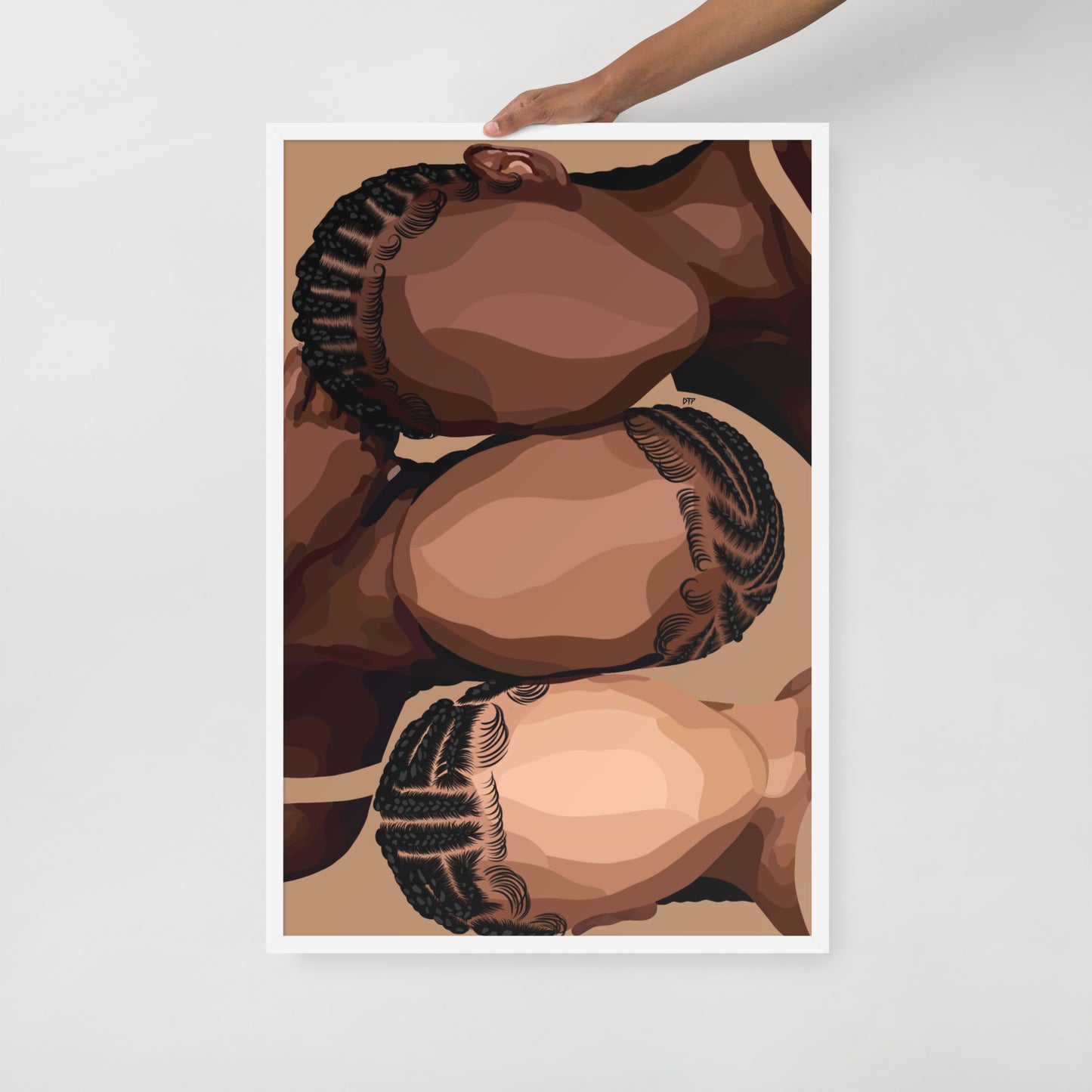 “Crown of Rows” Framed Print