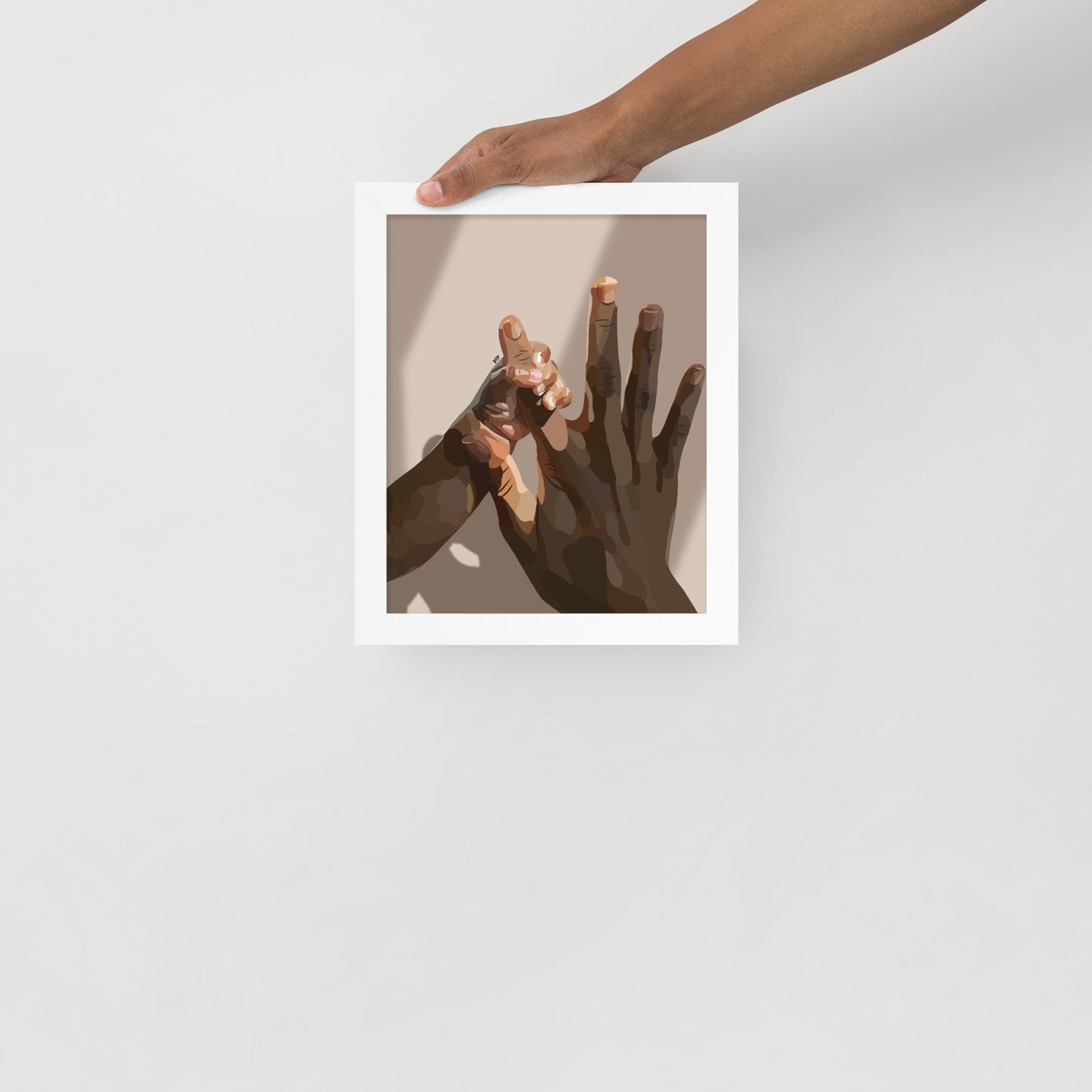 “My Keeper” Framed Print