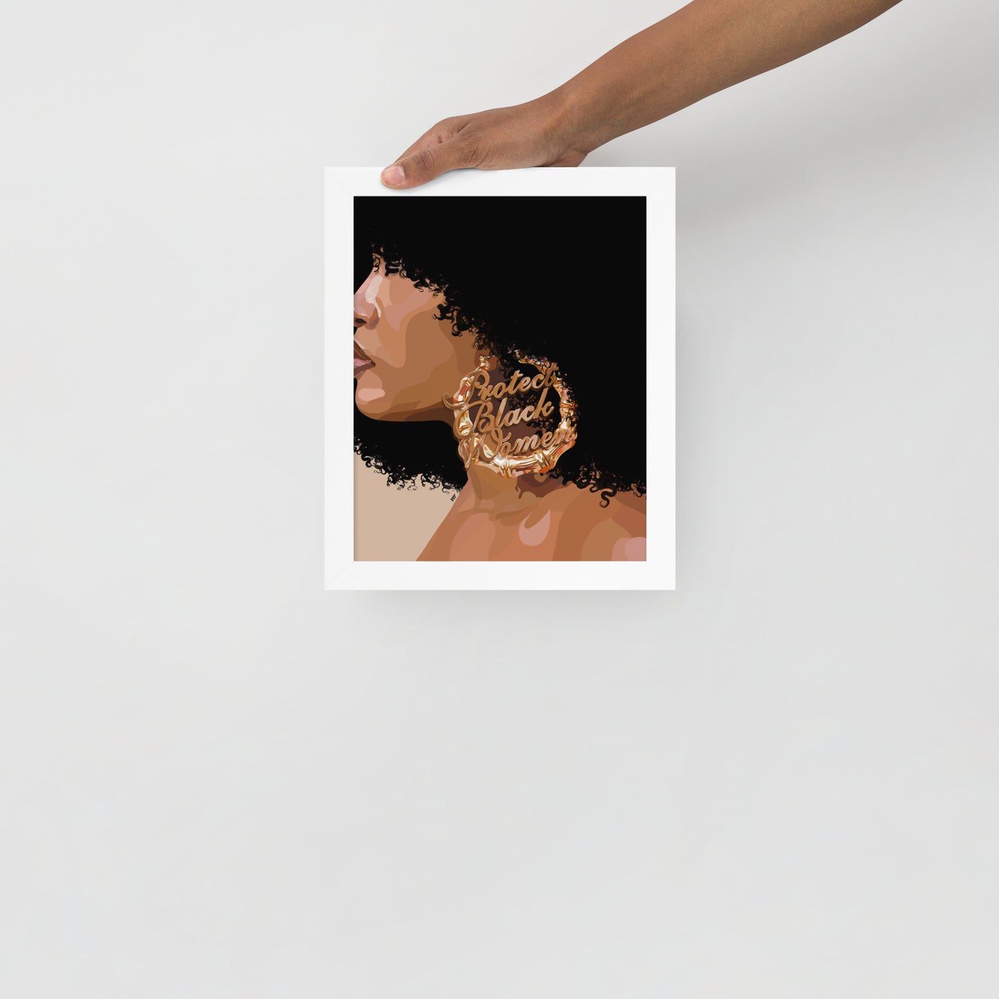 “Protected 3.0” Framed Print