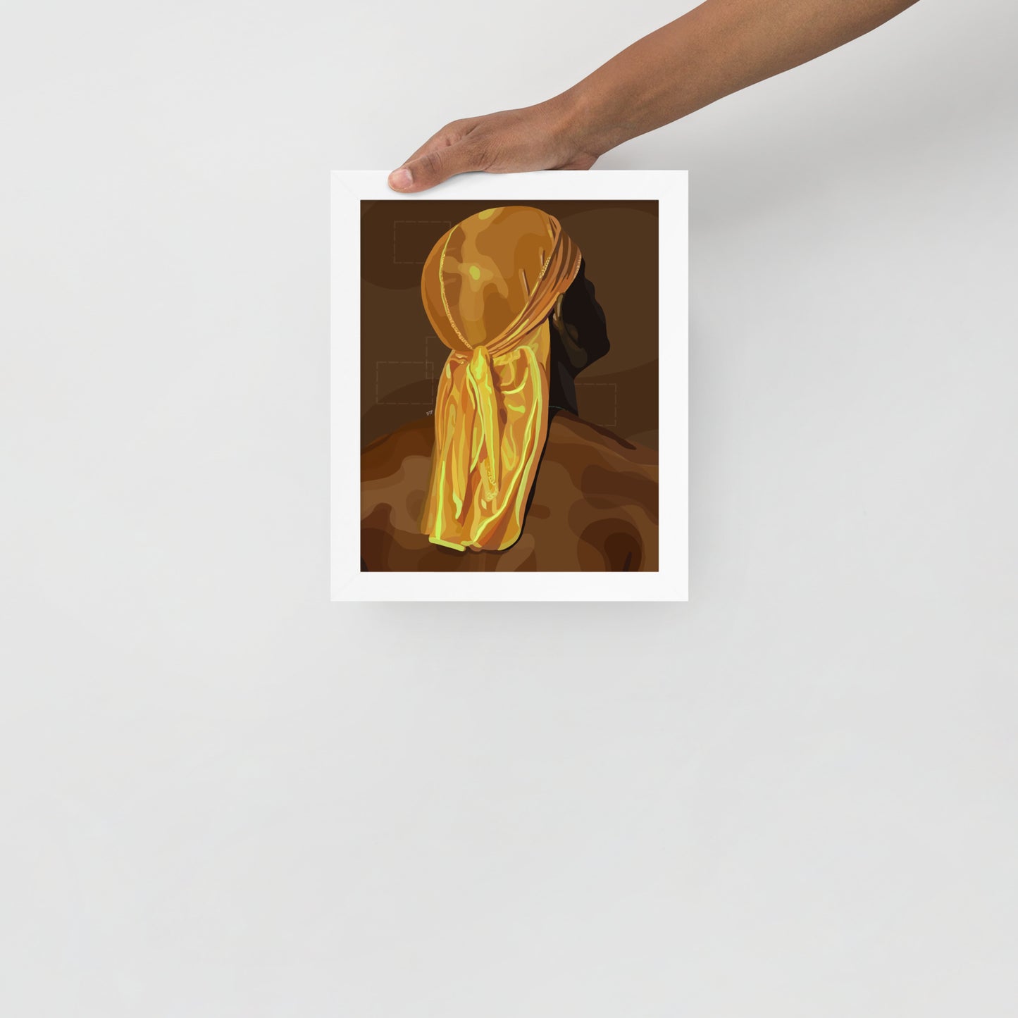 “Golden One” Framed print