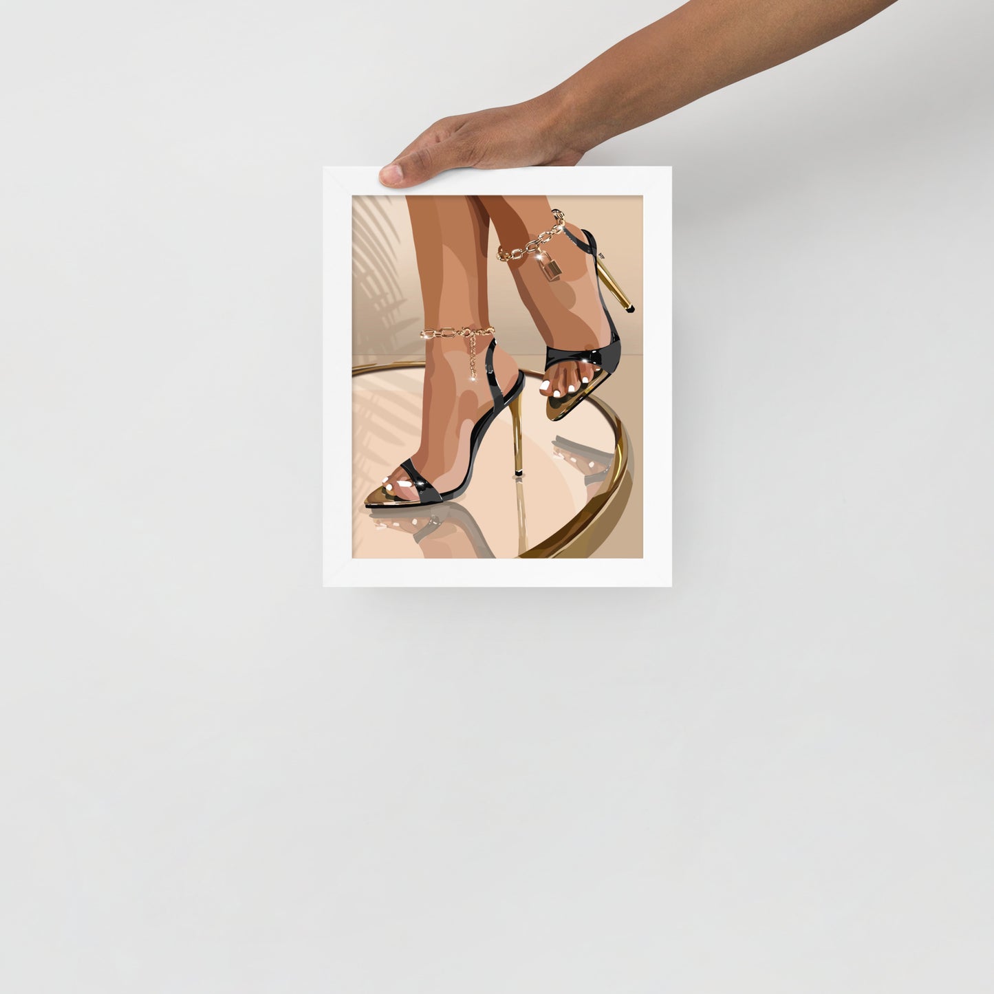 “Heel of the Day II” Framed Print