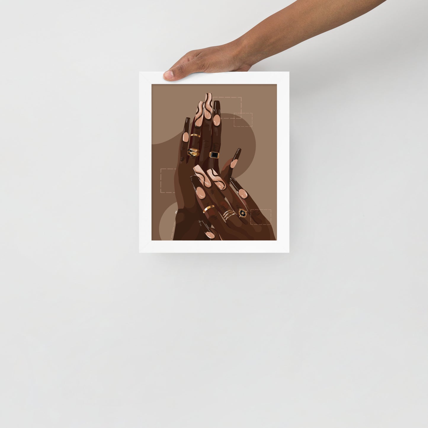 “Cinnamon” Framed print