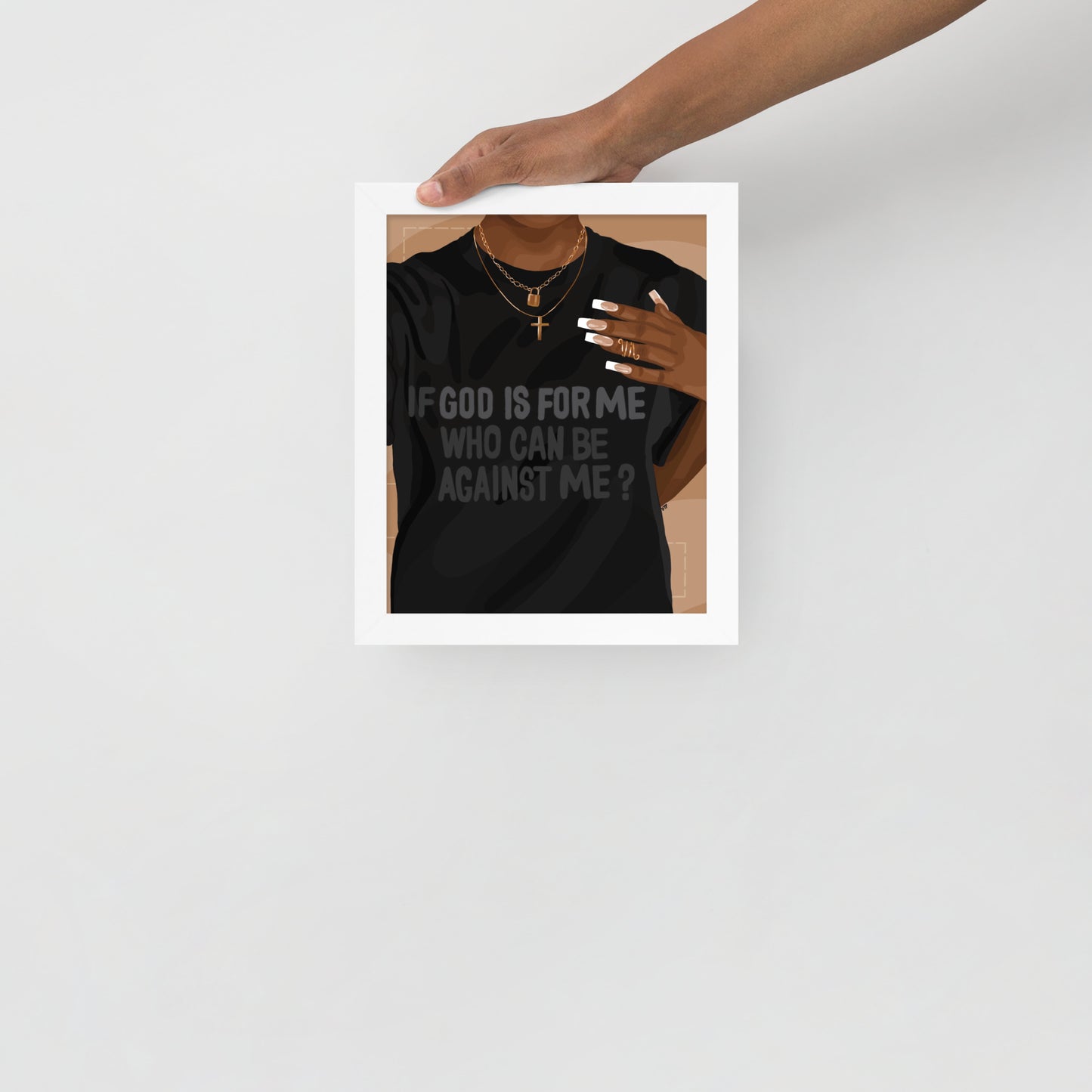 “8:31” Framed print