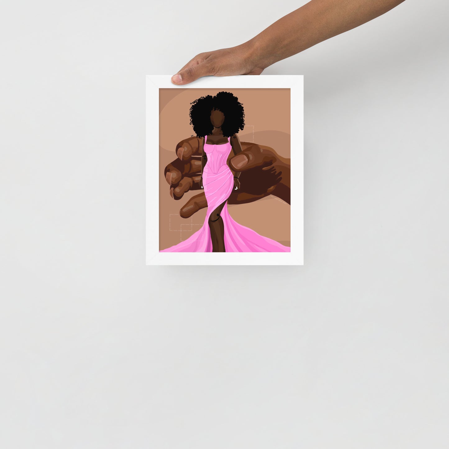 “A Doll” Framed print