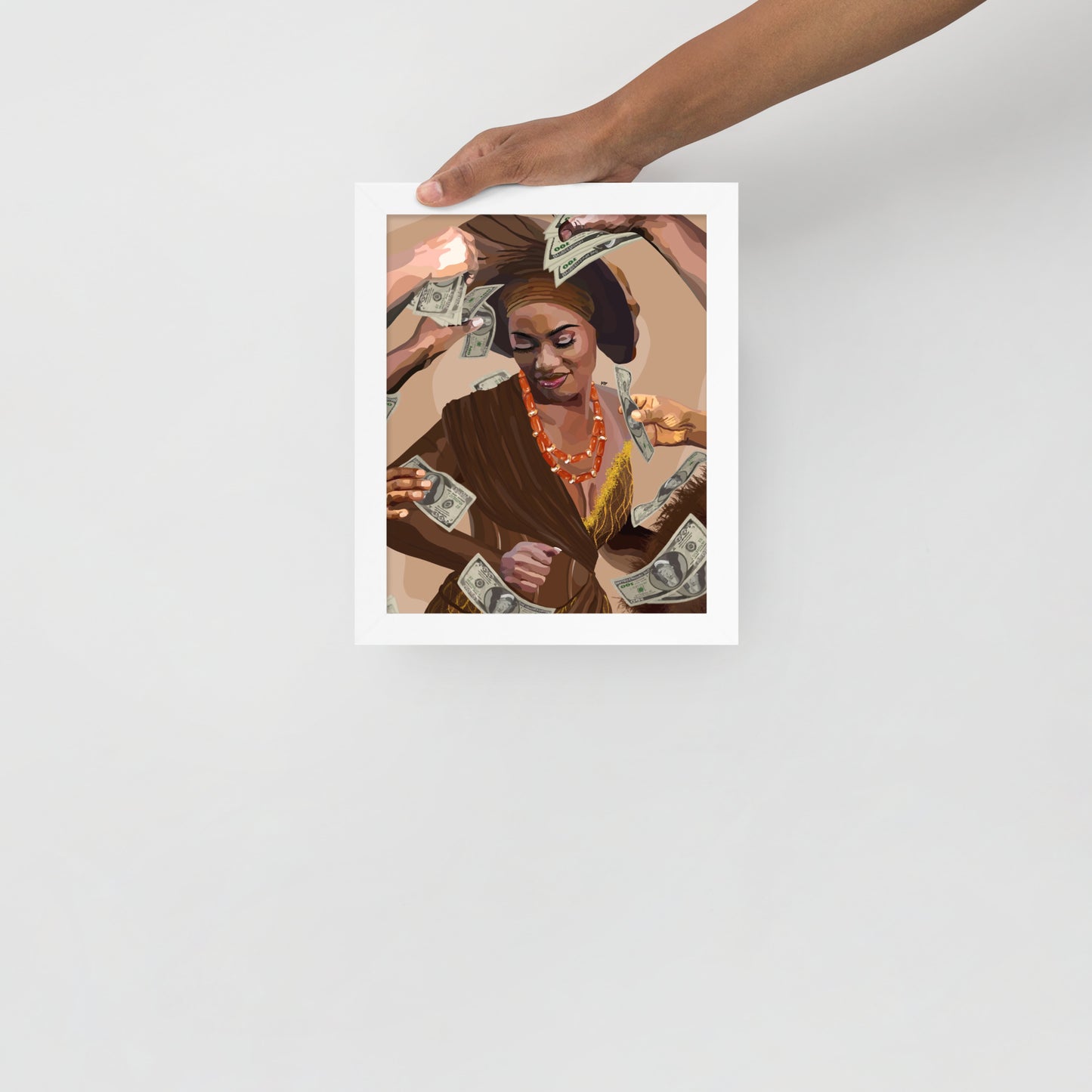 “The Celebrant” Framed print