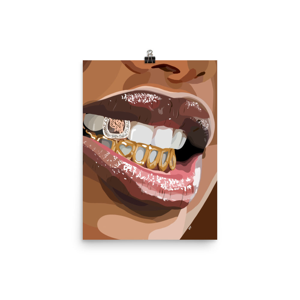 “Grillz II” Poster