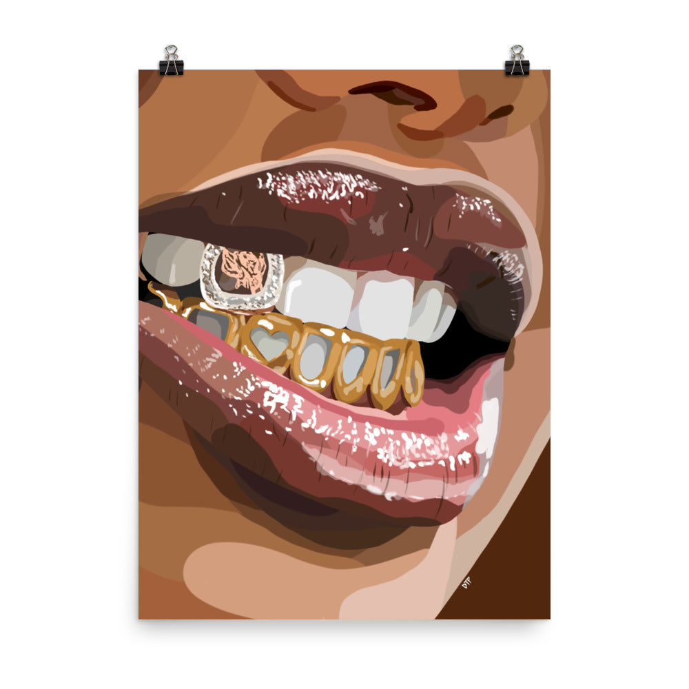 “Grillz II” Poster