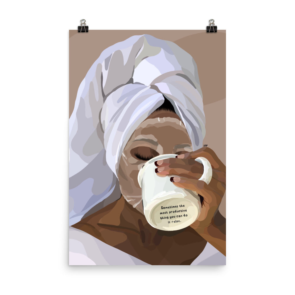 “Please Relax” Poster