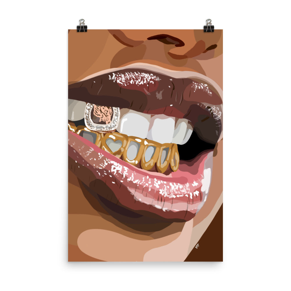 “Grillz II” Poster