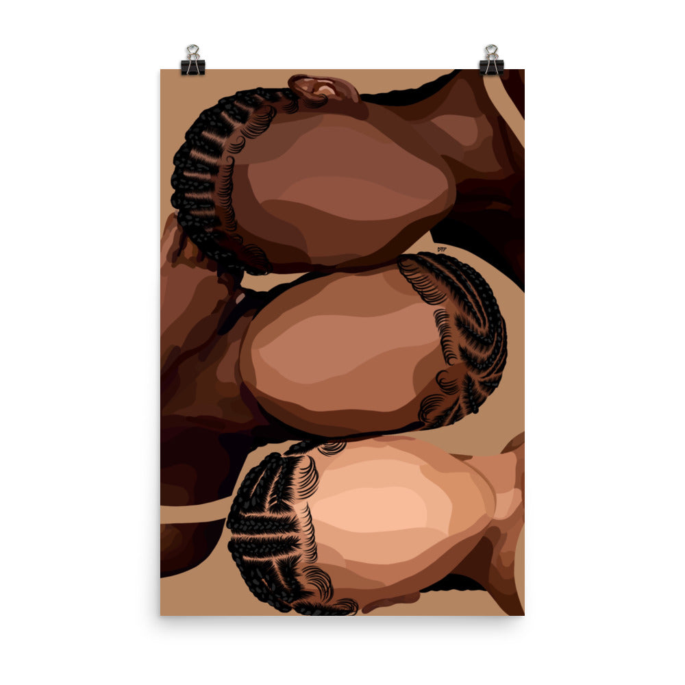 “Crown of Rows” Poster