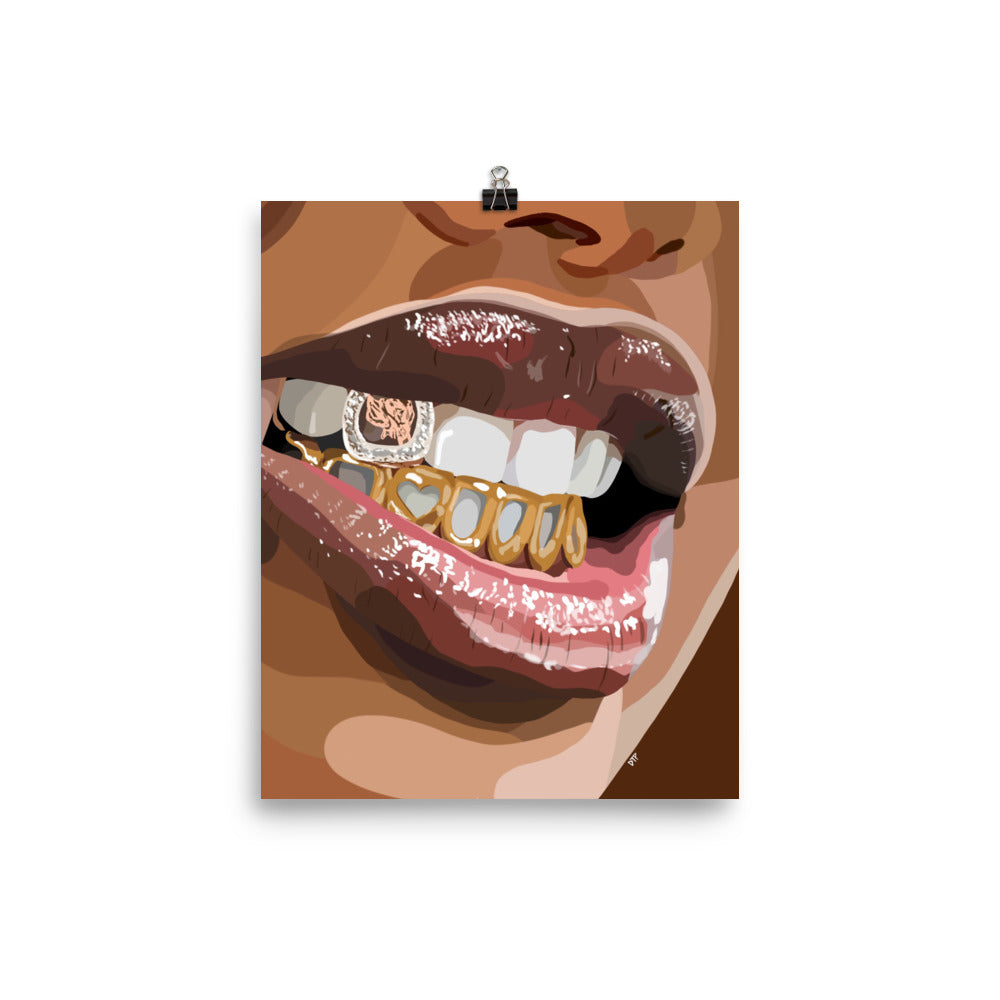 “Grillz II” Poster