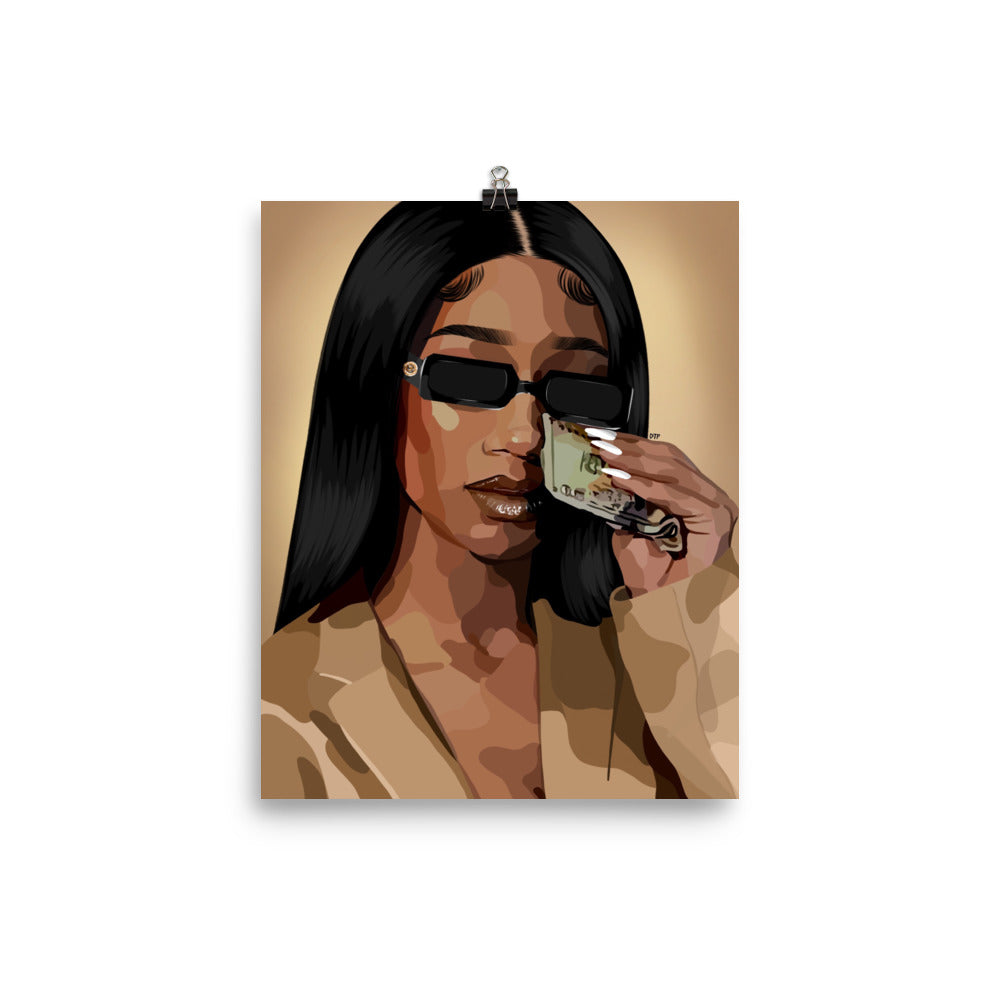 “Money Tears” Poster