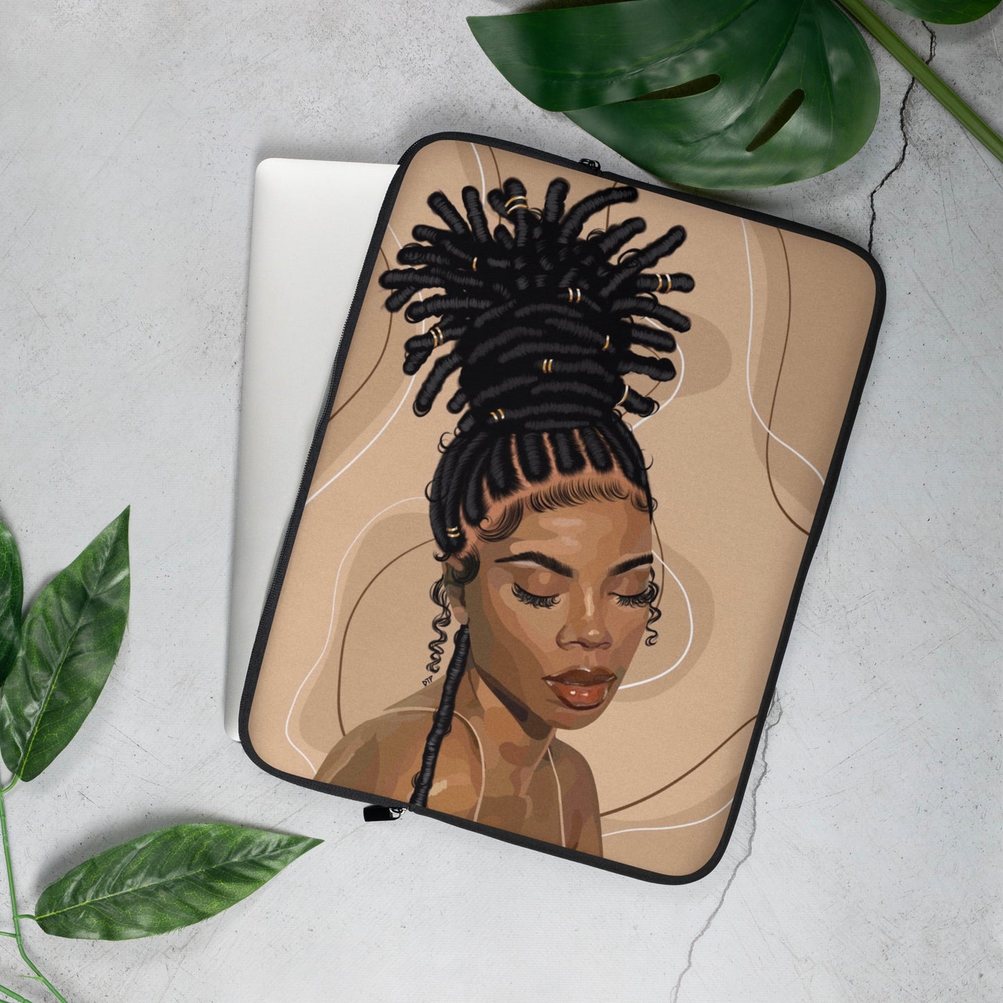 “Loc’d” Laptop Sleeve
