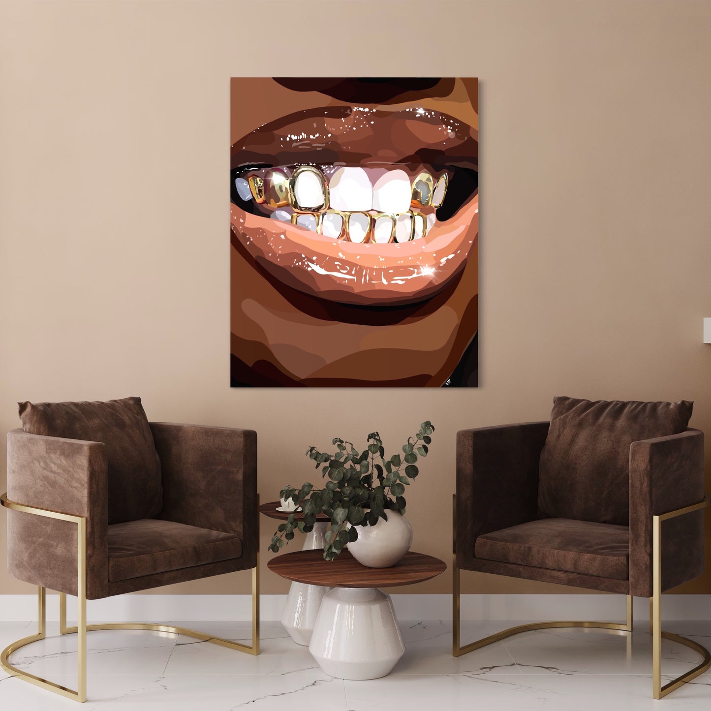 “Grillz Galore” Canvas