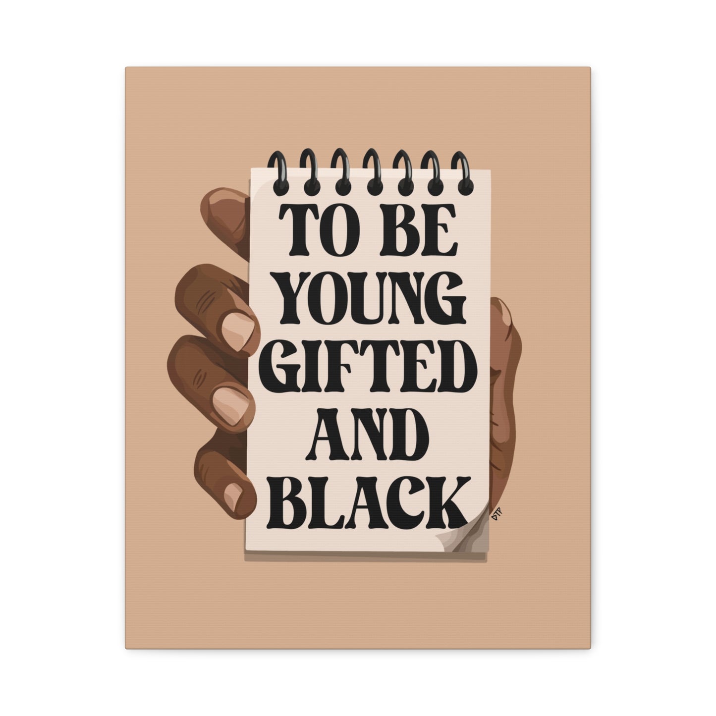 “Gifted & Black” Canvas