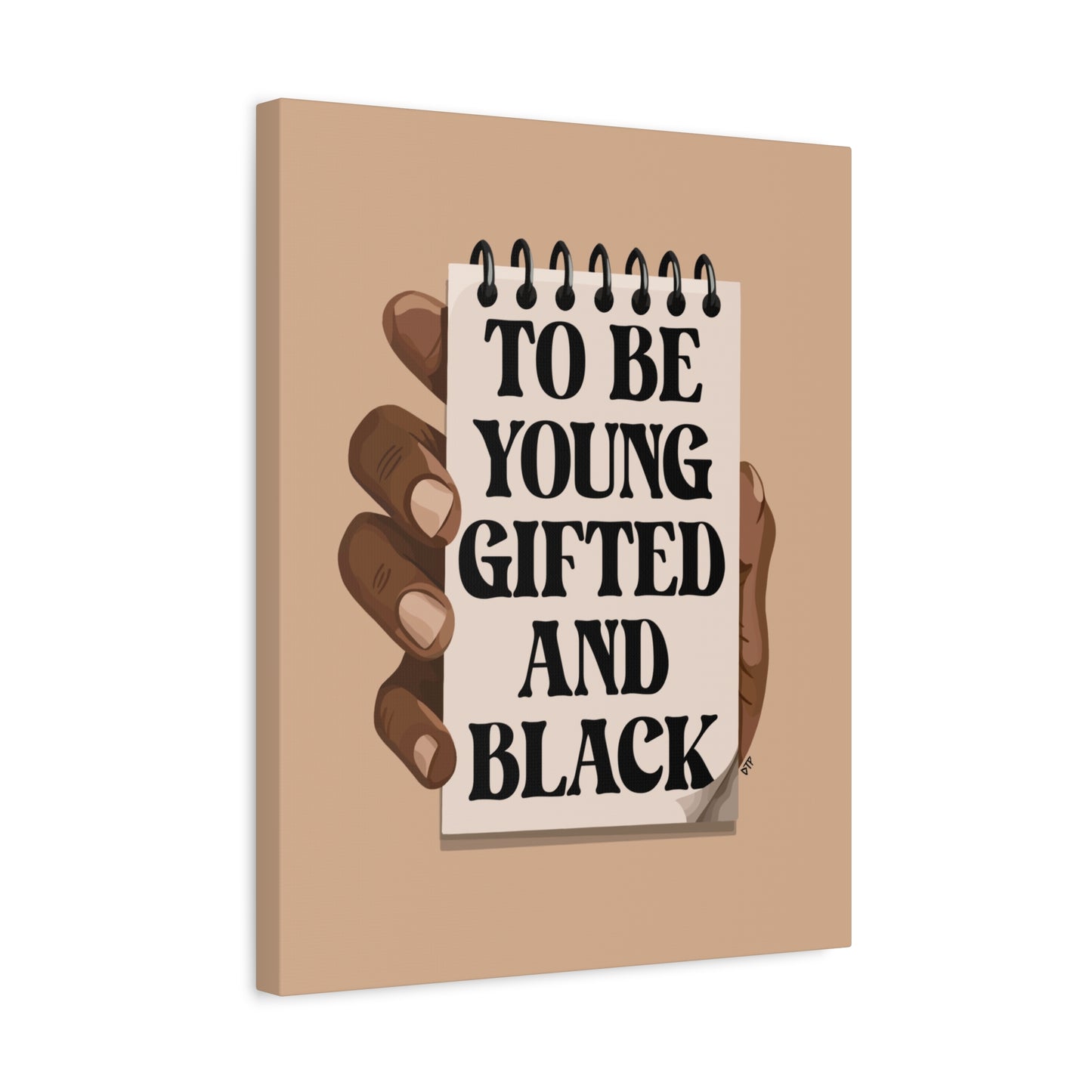 “Gifted & Black” Canvas