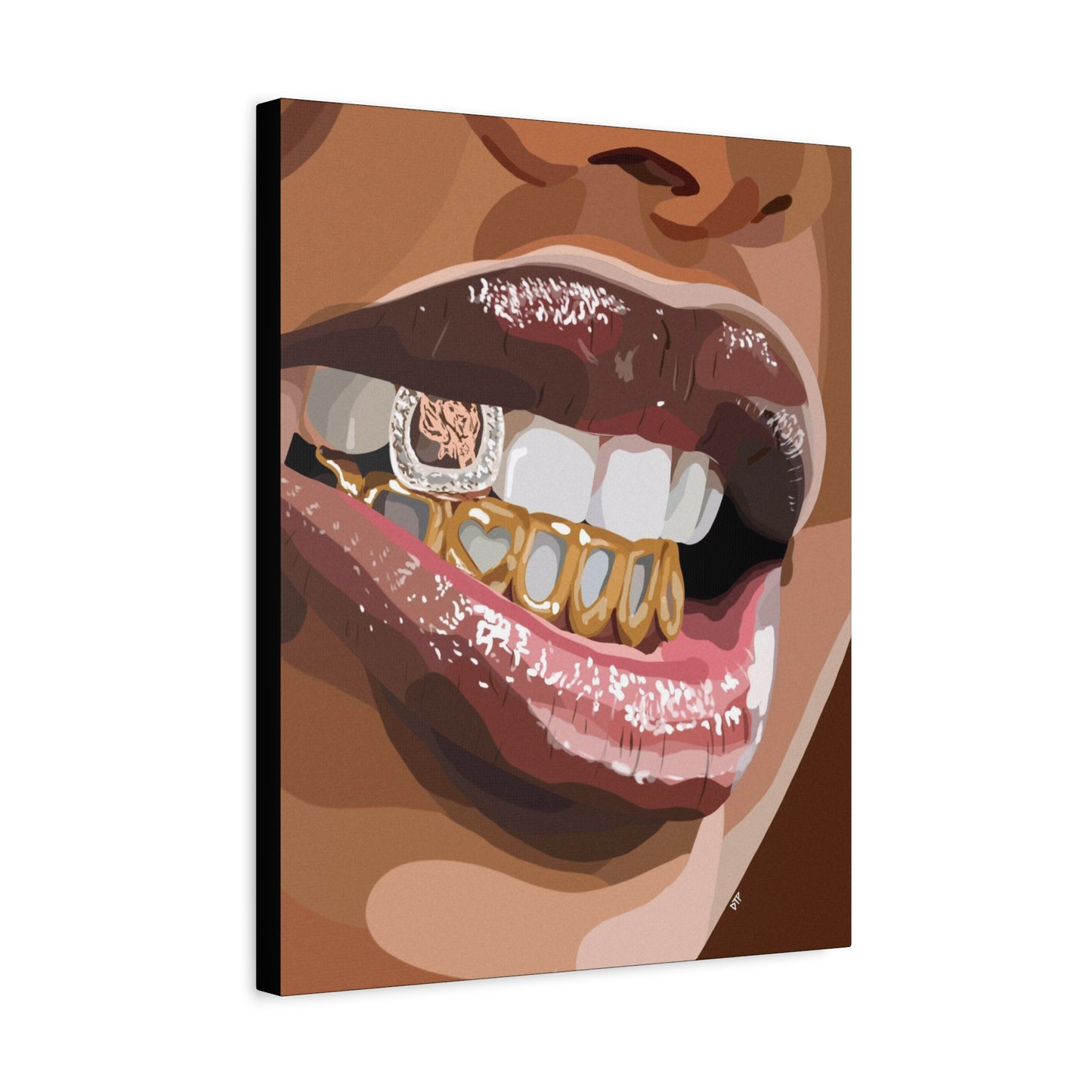 “Grillz II” Canvas