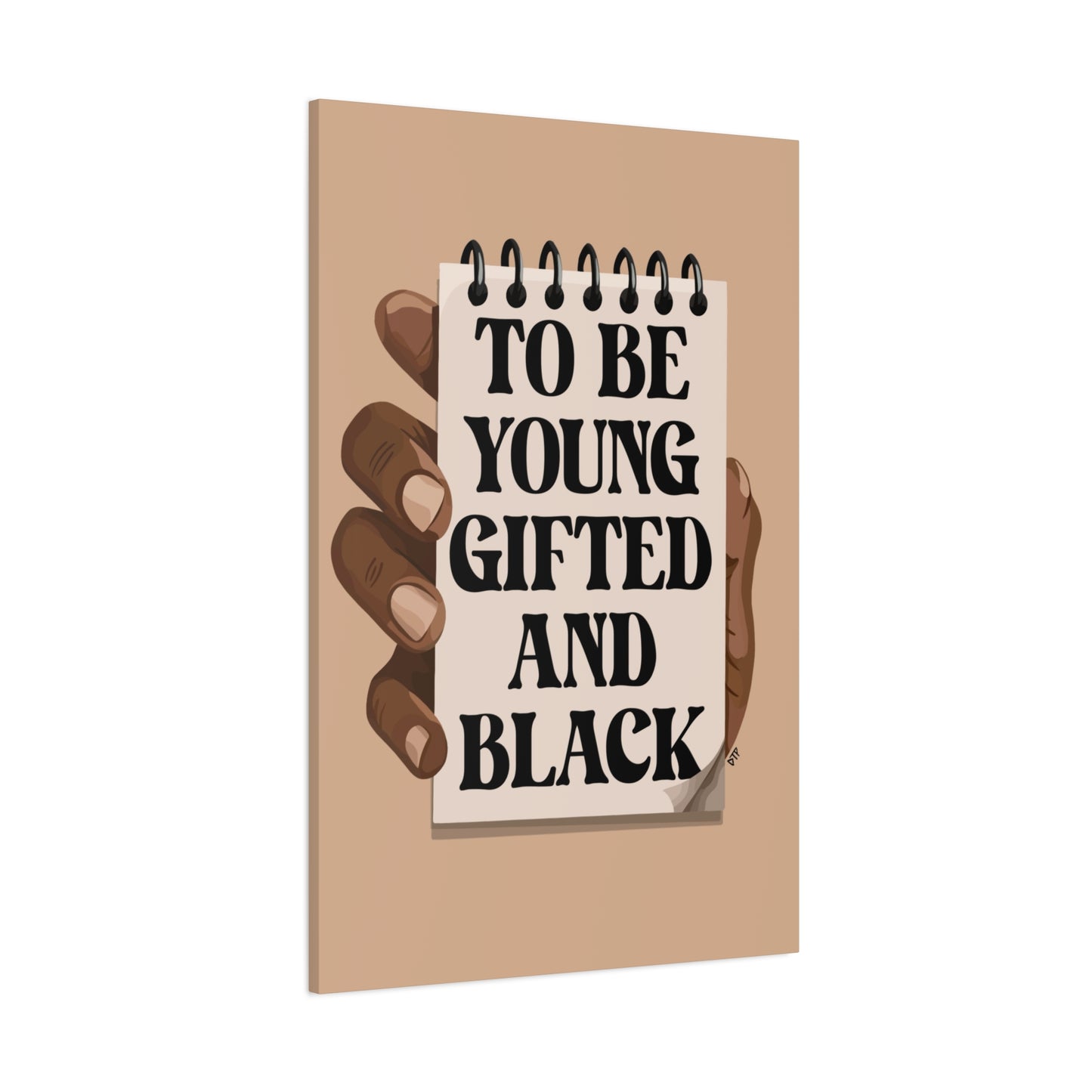 “Gifted & Black” Canvas