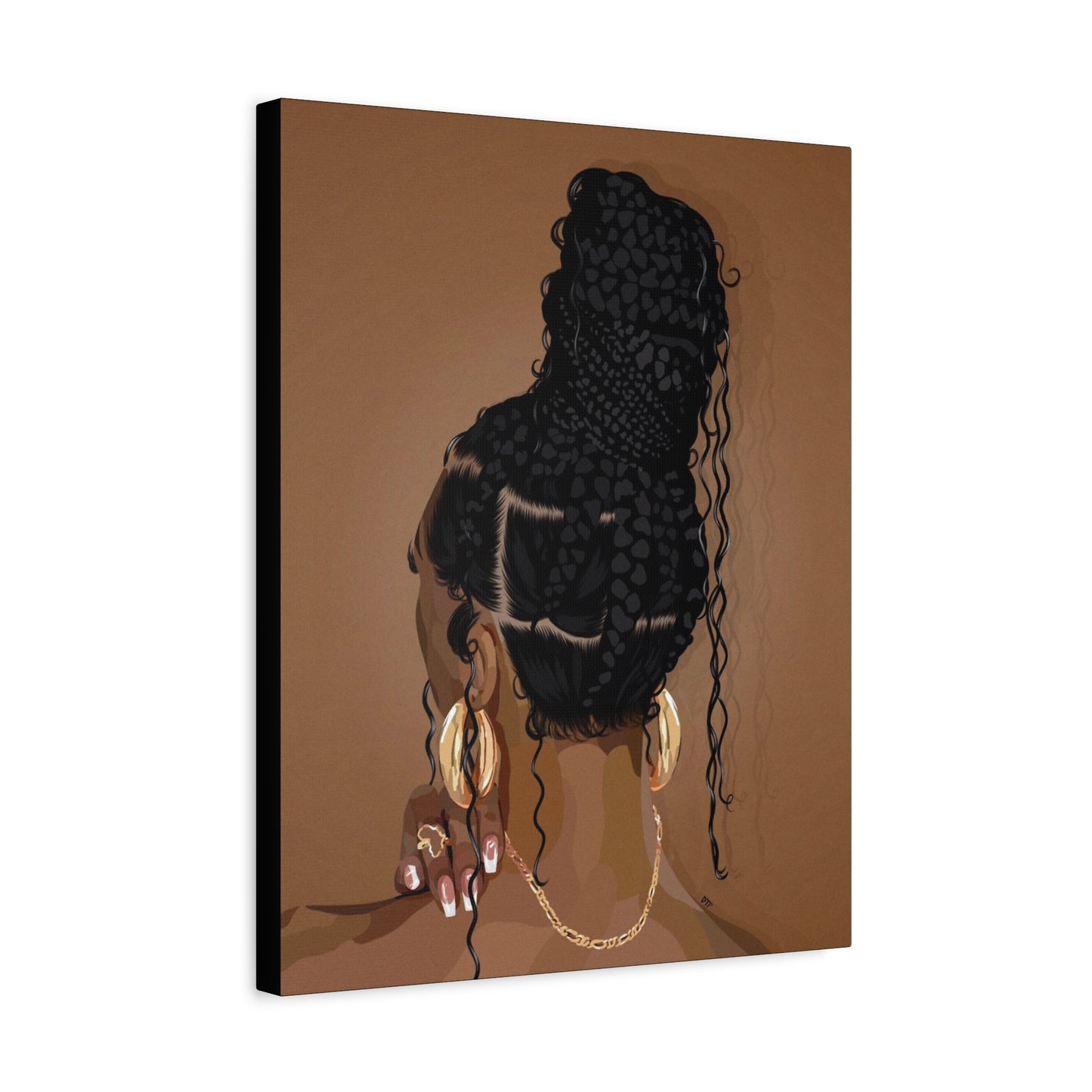 ”Boho Braids” Canvas