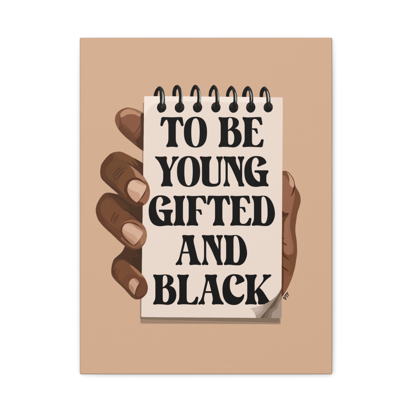 “Gifted & Black” Canvas