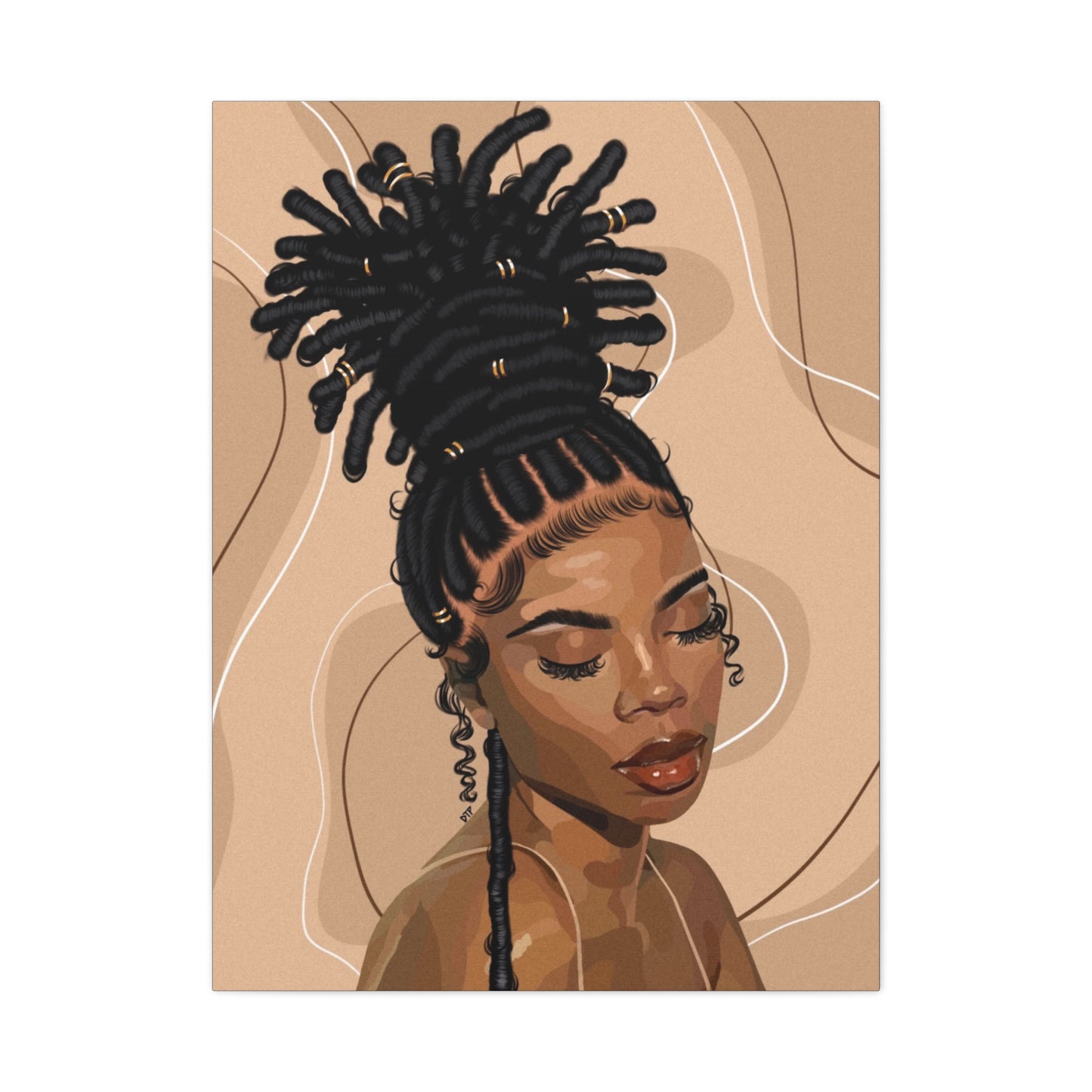 “Loc’d” Canvas