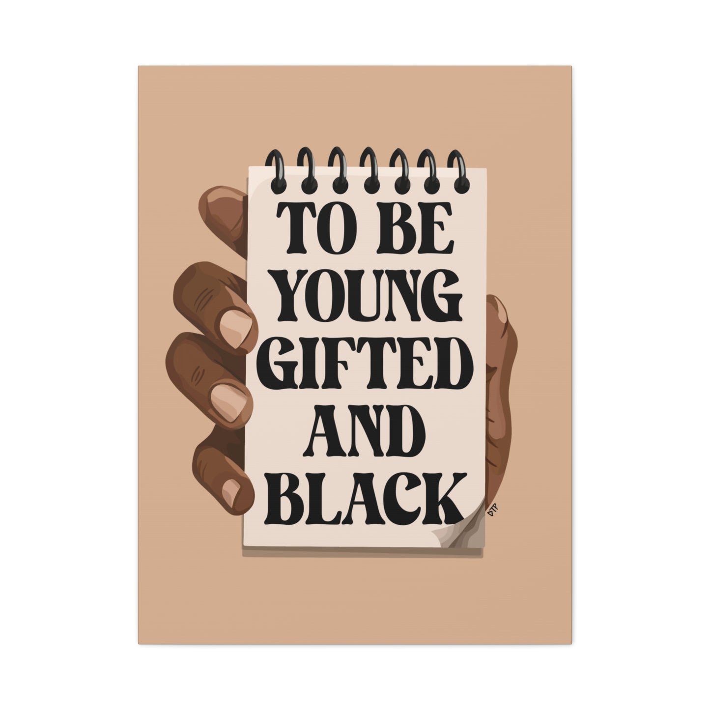 “Gifted & Black” Canvas