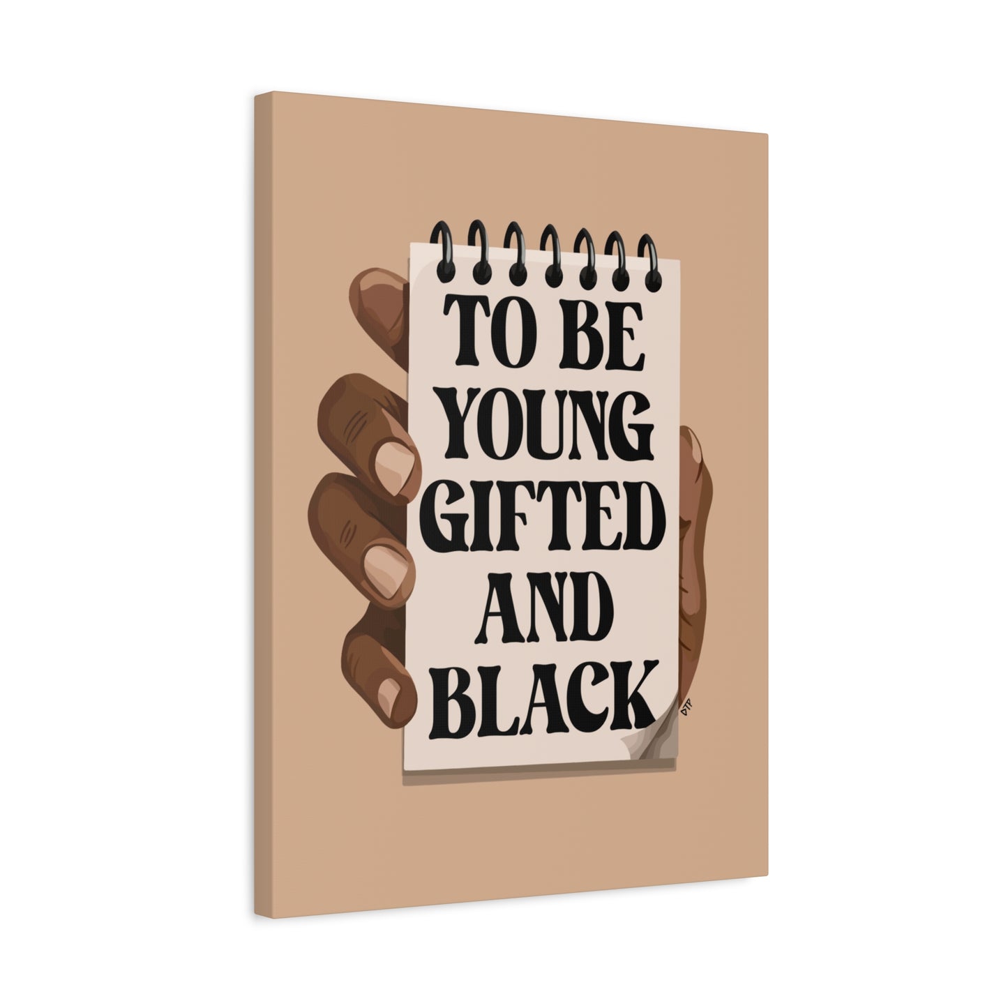 “Gifted & Black” Canvas