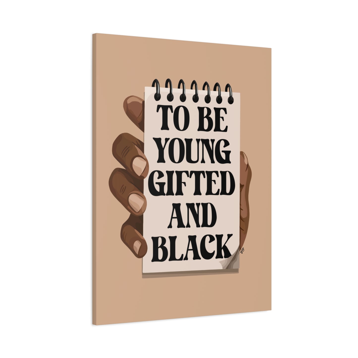 “Gifted & Black” Canvas