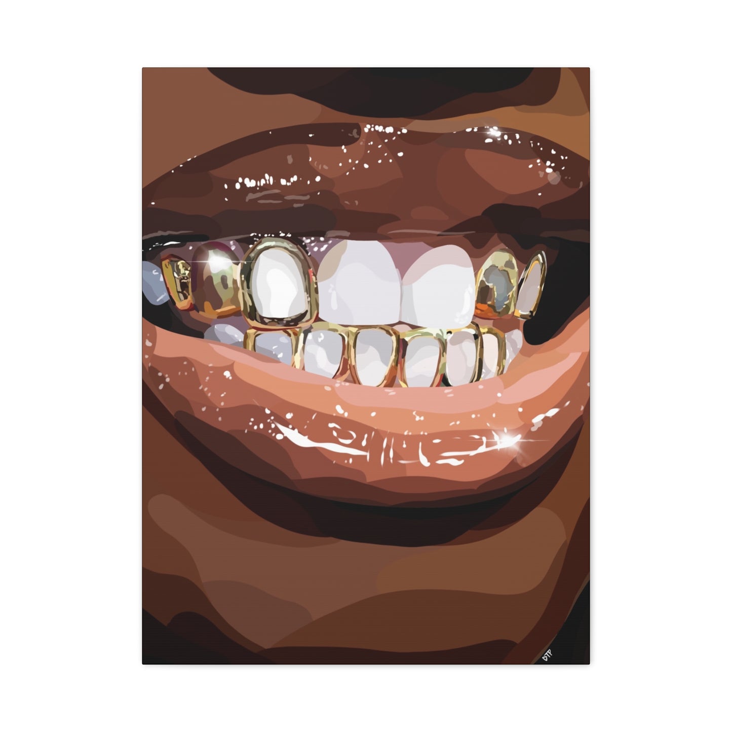 “Grillz Galore” Canvas