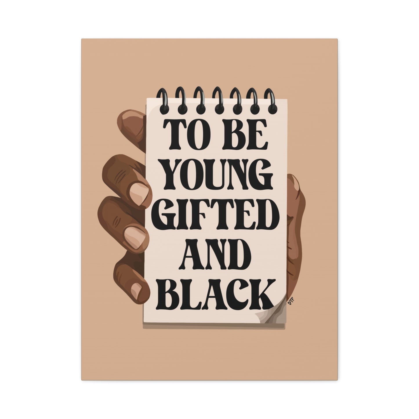 “Gifted & Black” Canvas