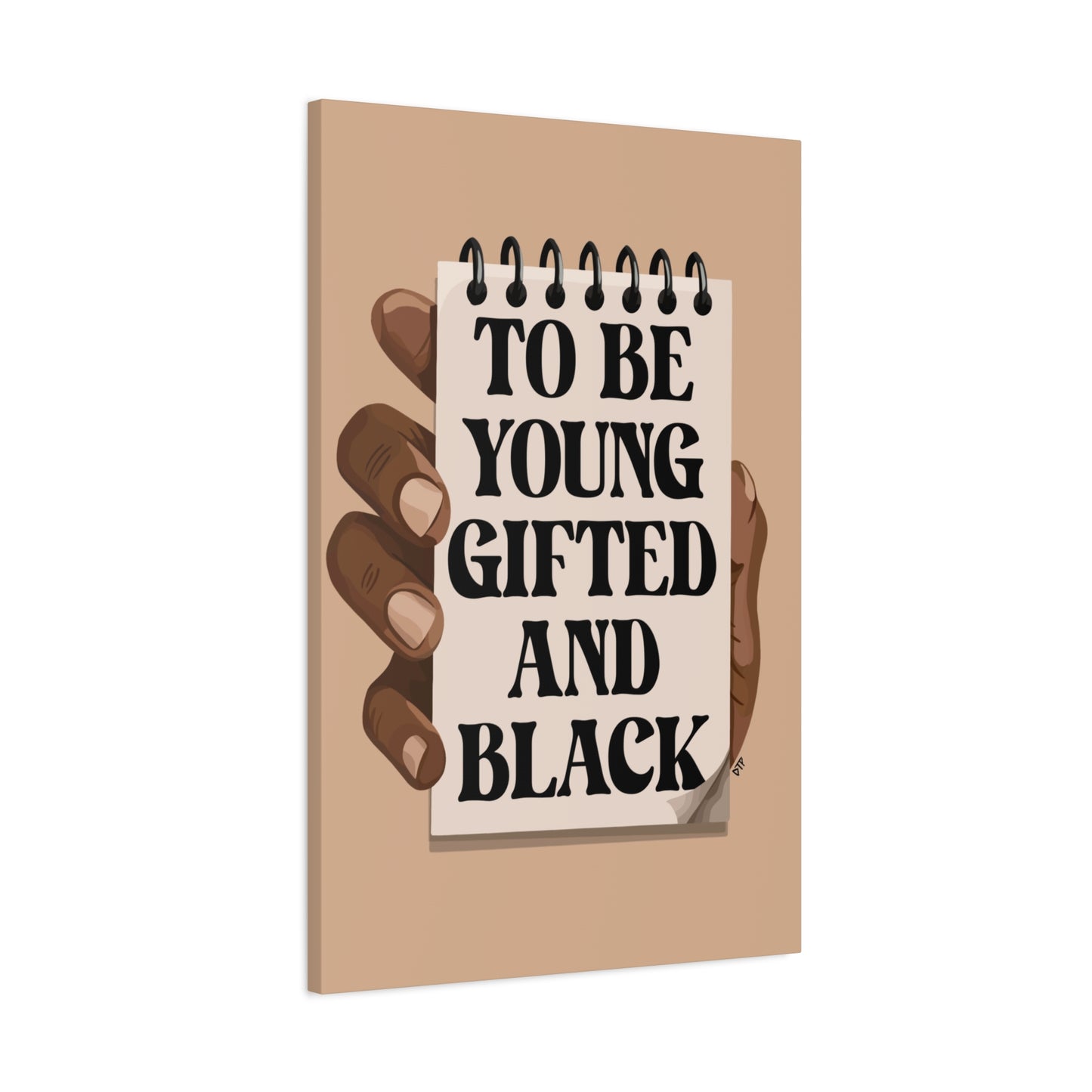 “Gifted & Black” Canvas