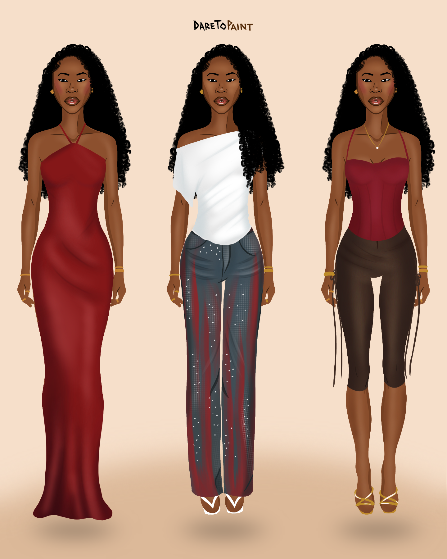 Custom Fashion Sketch