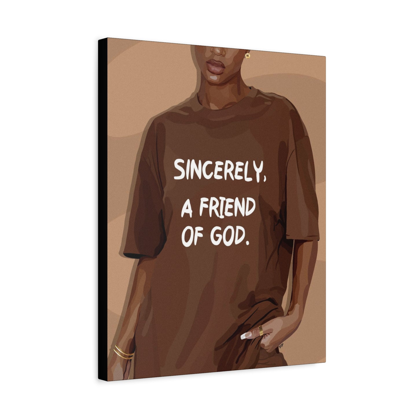 ”Friend of God” Canvas
