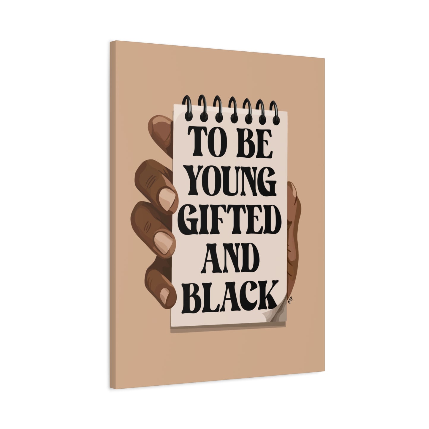 “Gifted & Black” Canvas