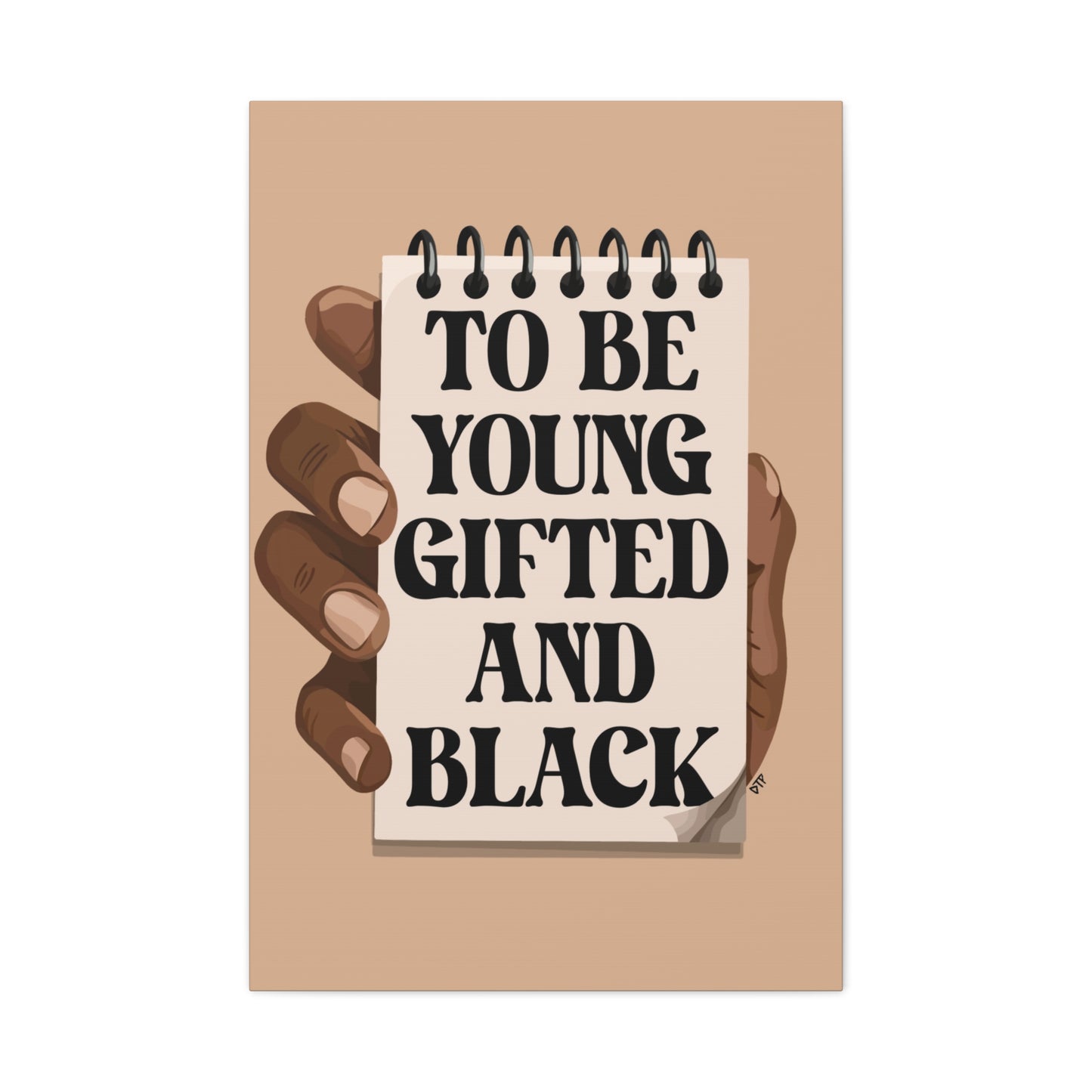 “Gifted & Black” Canvas