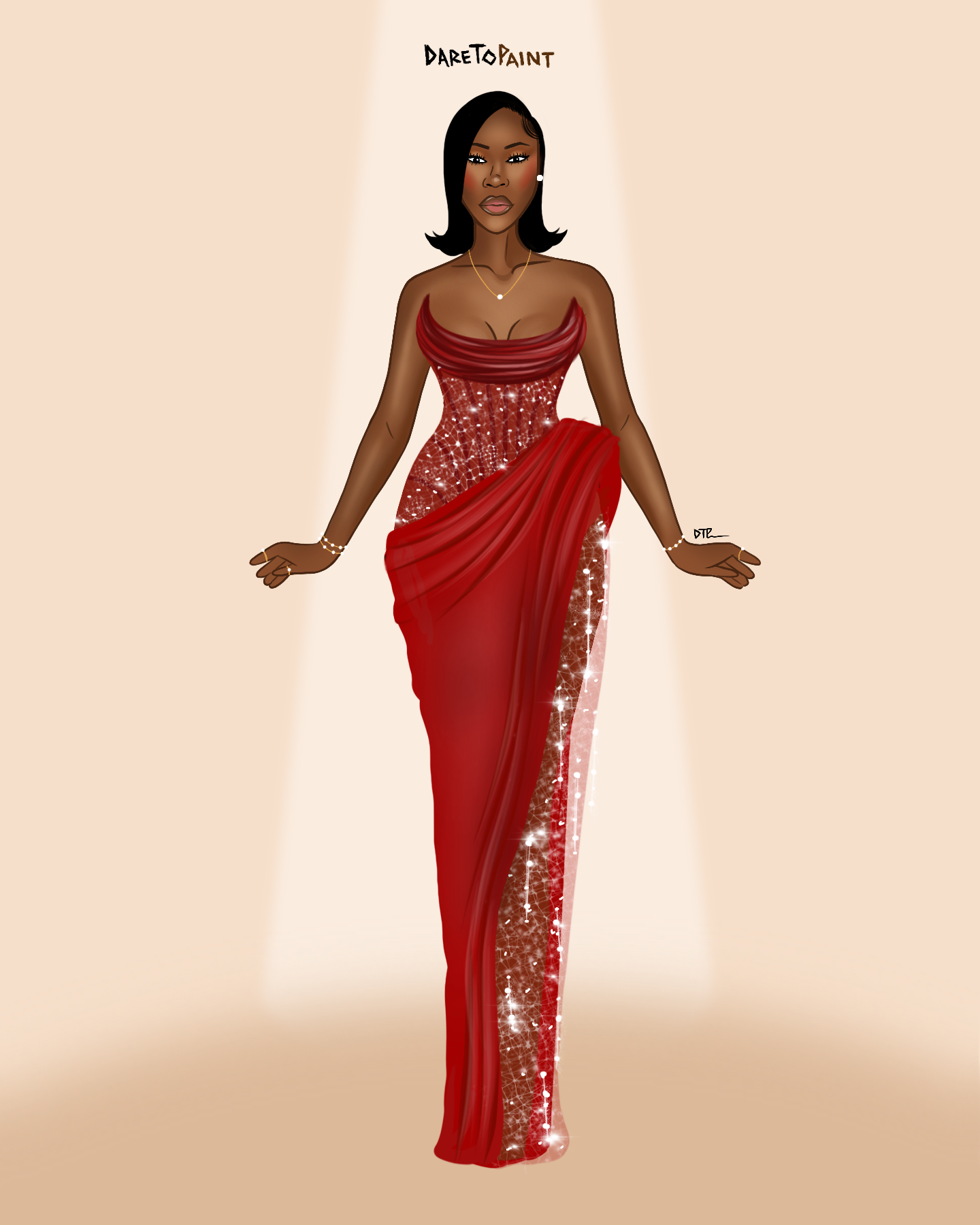 Custom Fashion Sketch