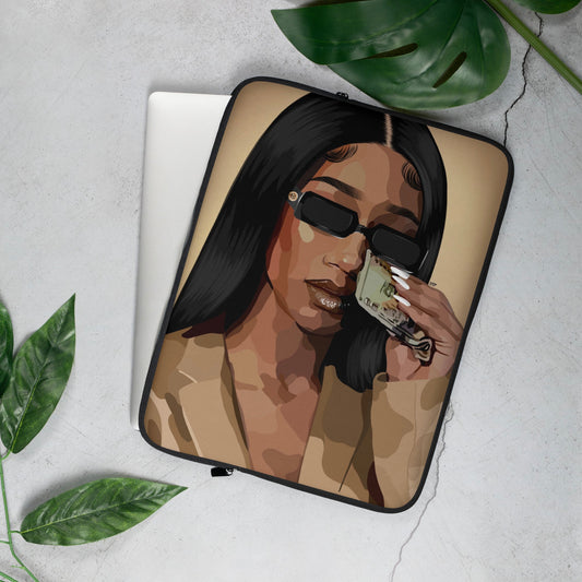 “Money Tears” Laptop Sleeve