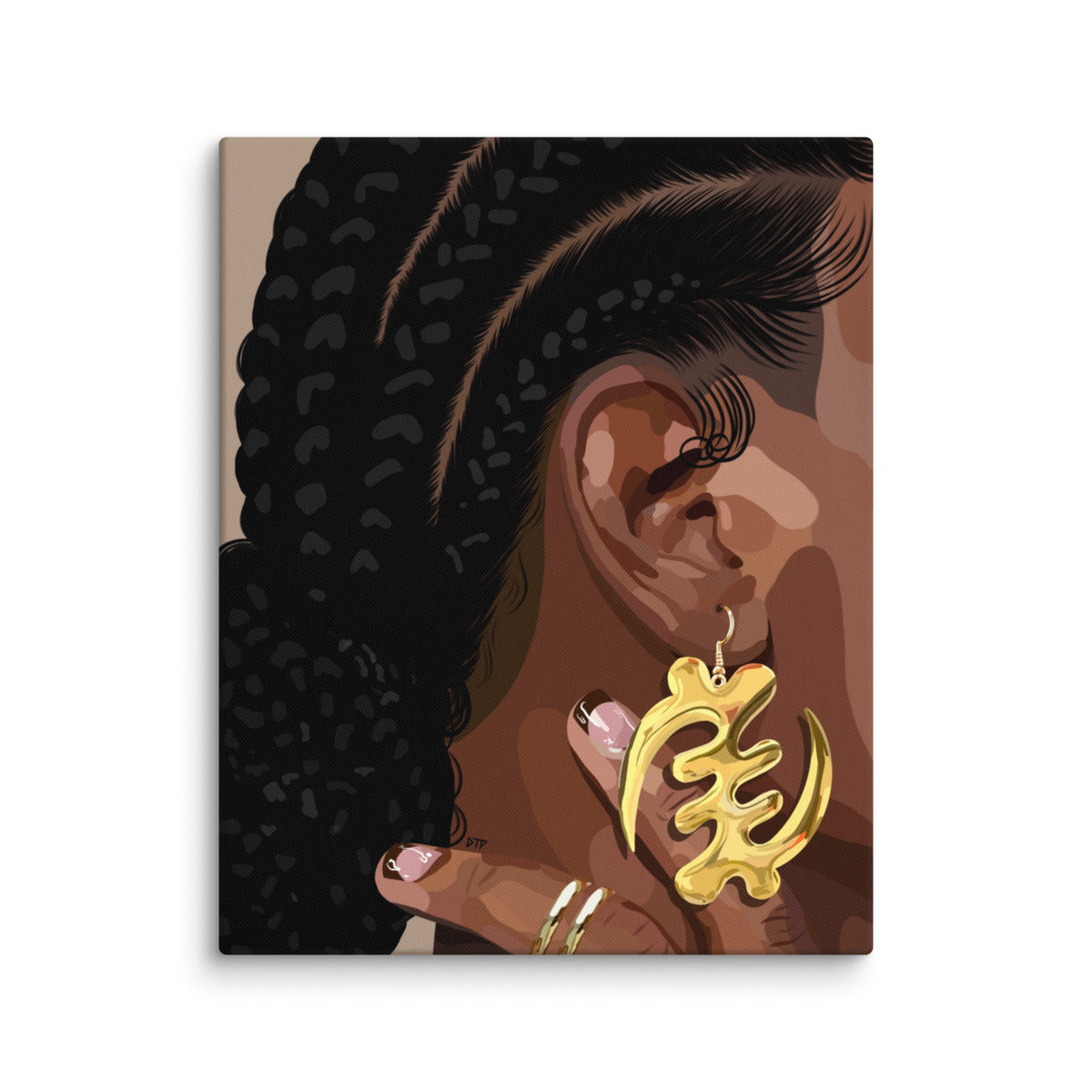 “Gye Nyame” Canvas