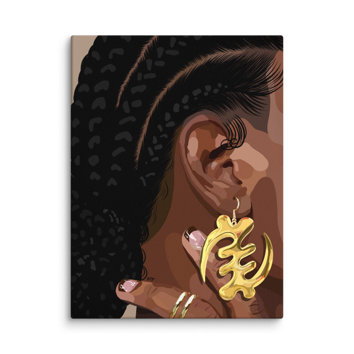 “Gye Nyame” Canvas