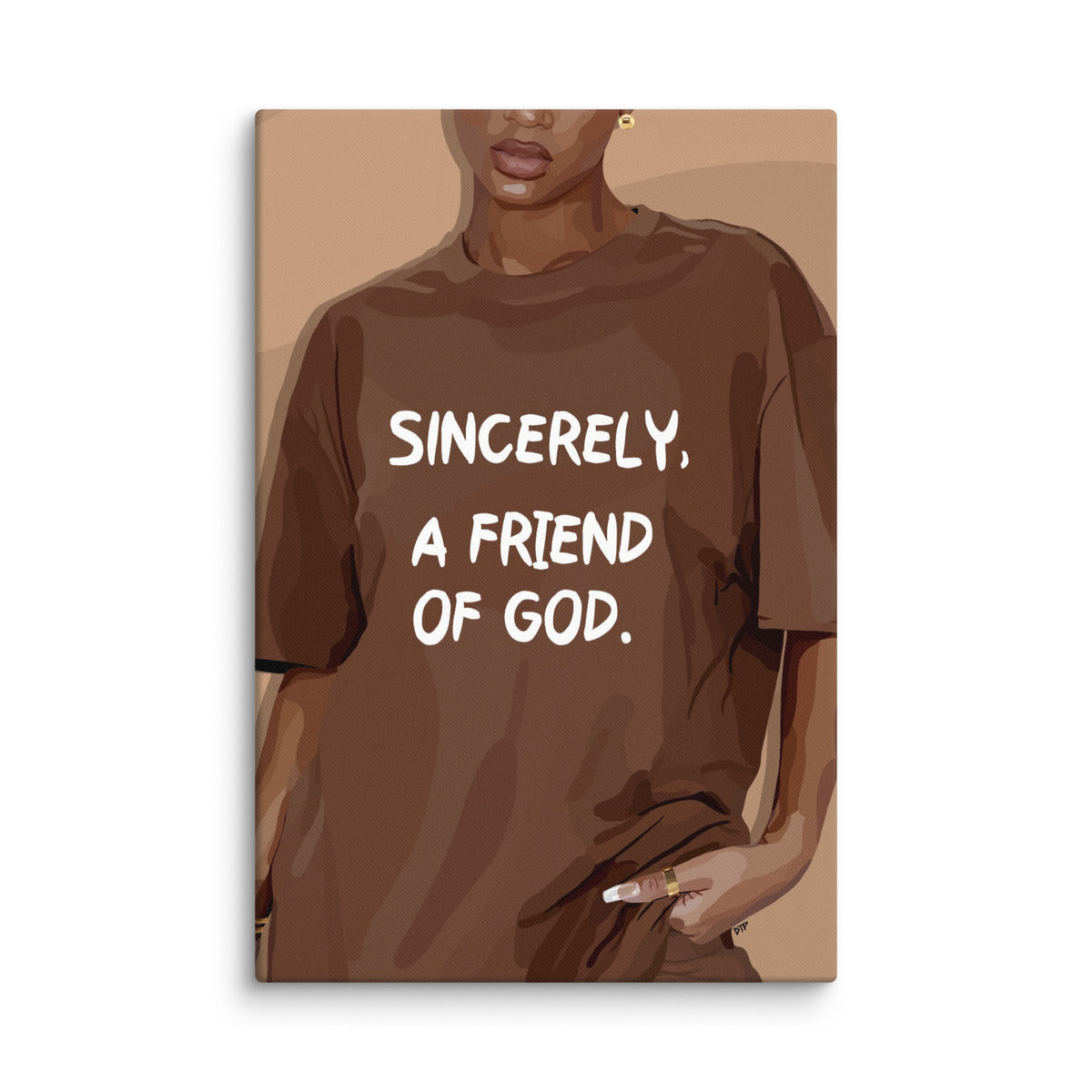 ”Friend of God” Canvas