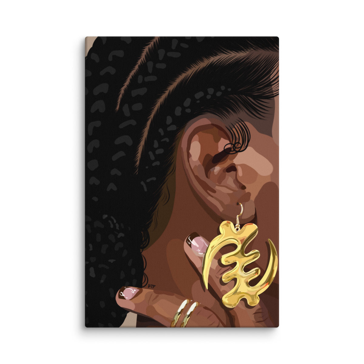 “Gye Nyame” Canvas
