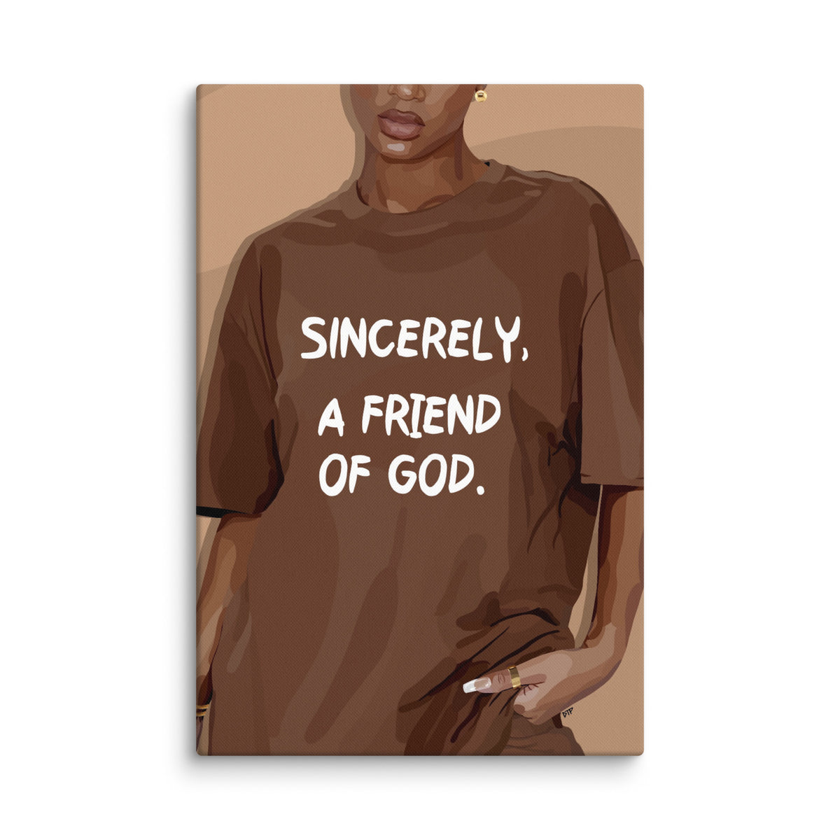 ”Friend of God” Canvas