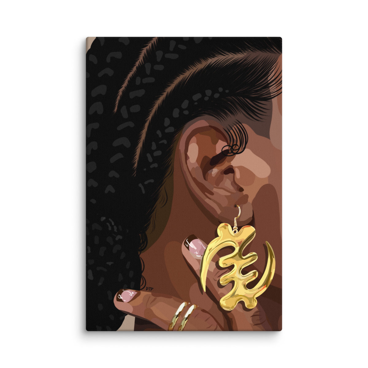 “Gye Nyame” Canvas