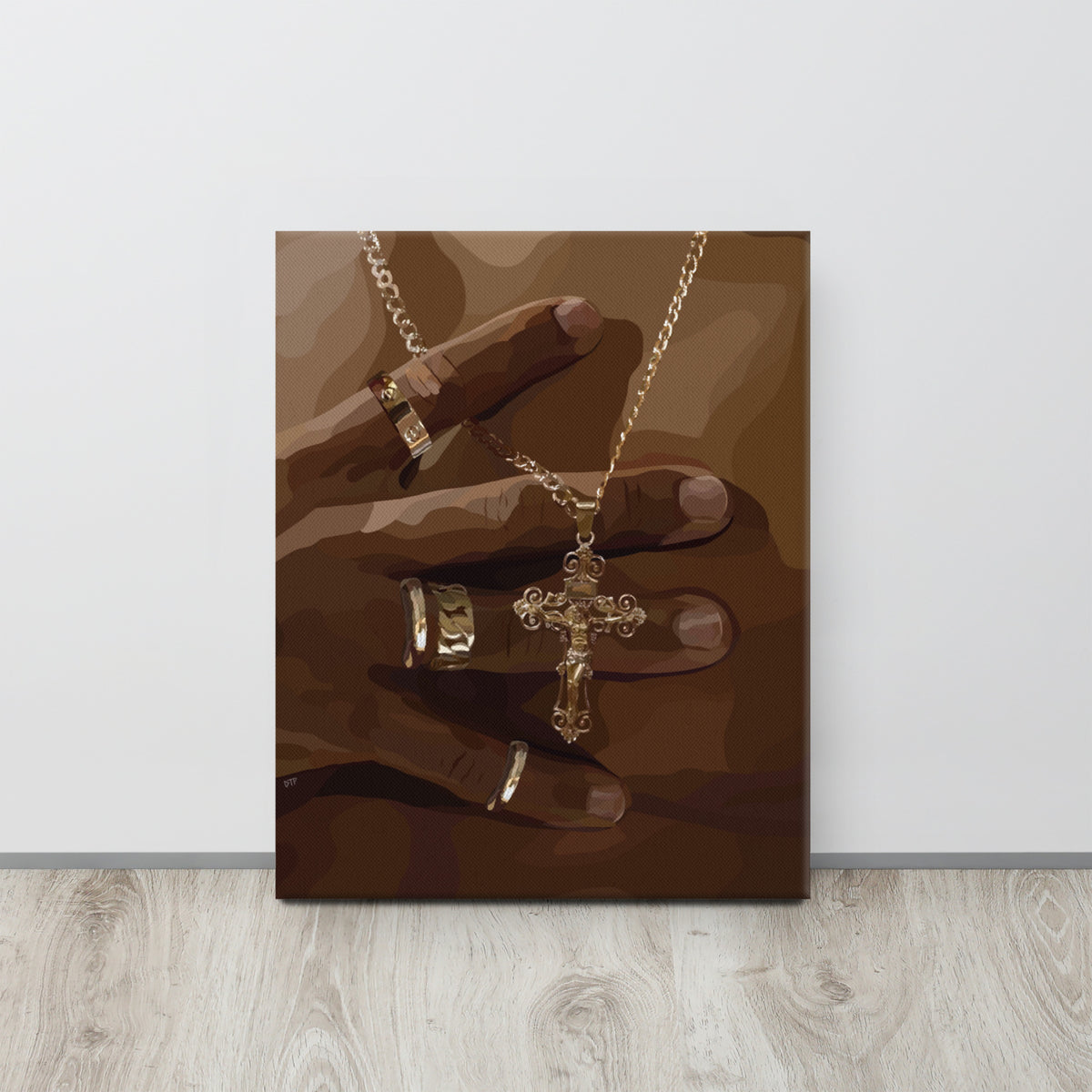 "Luke 9:23" Canvas