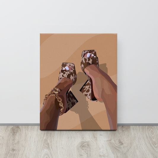 “Heel of the day” Canvas